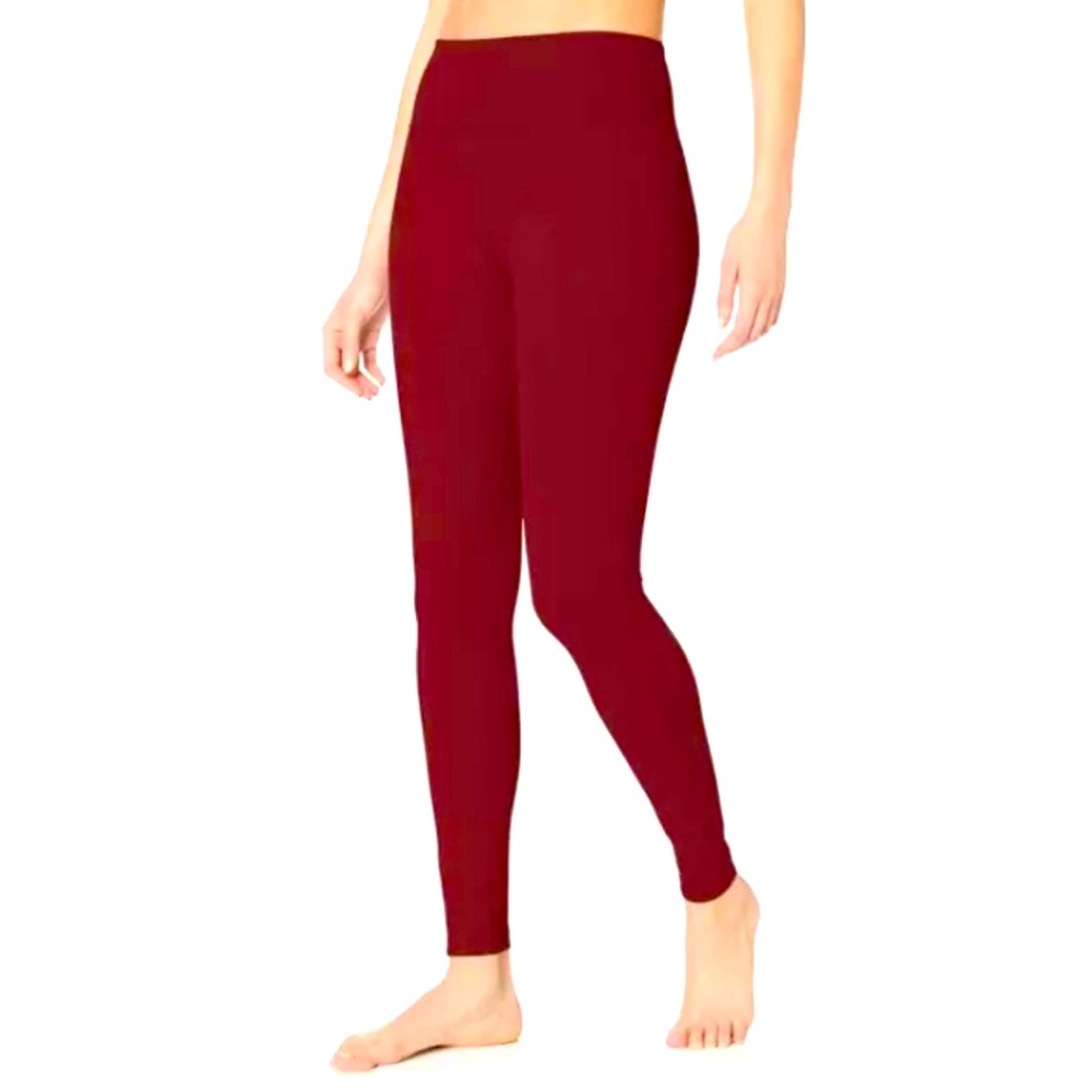 NWT‎ Core 10 Red High Waist 7/8 Leggings Sz Small